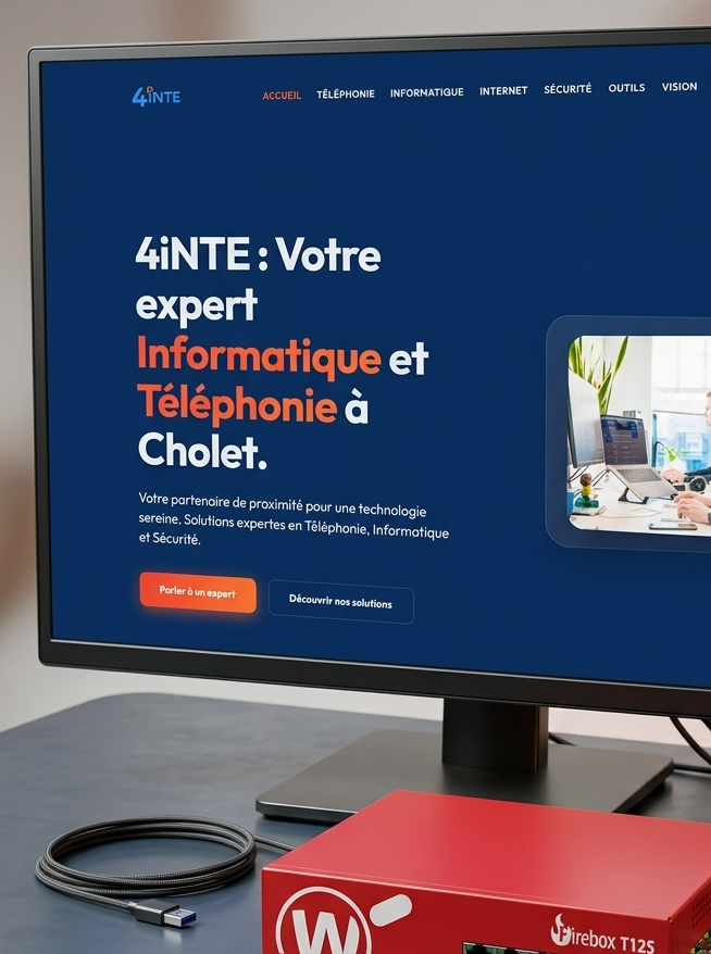 Firewall WatchGuard UTM cybersécurité 4iNTE Cholet